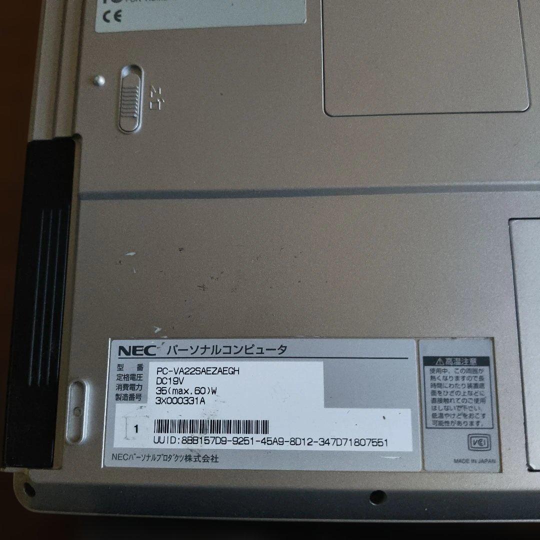 NEC VersaPro ノートPC 4台セット