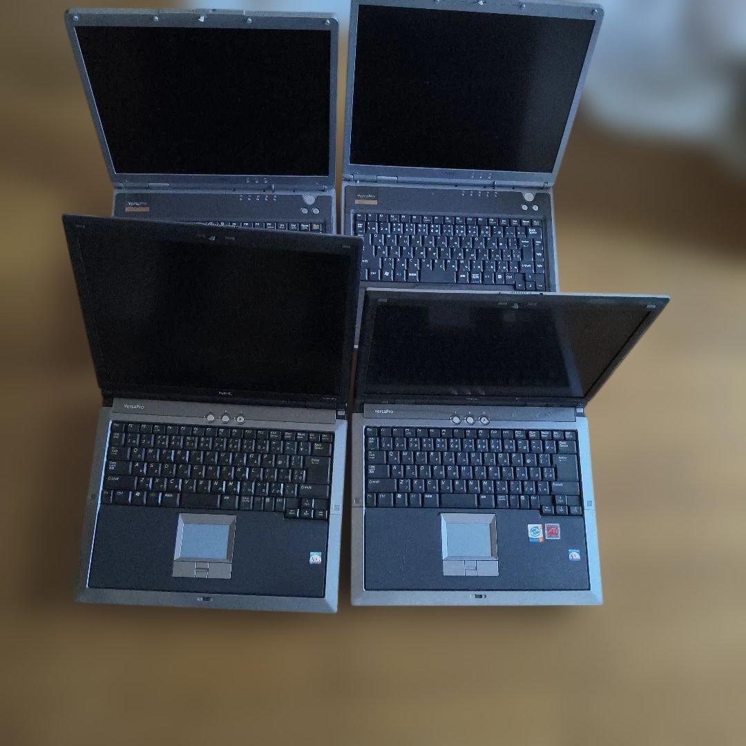NEC VersaPro ノートPC 4台セット