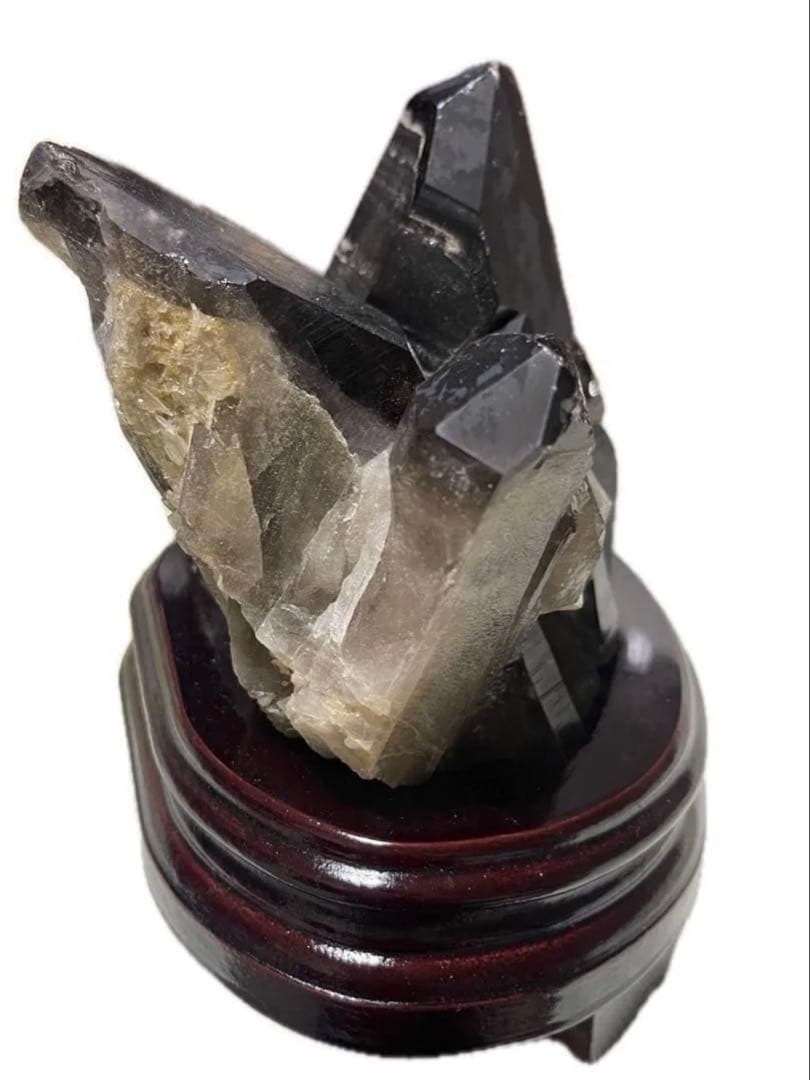 迫力　特大モリオンクラスター1960g約15cm×約13cm約9.5cm