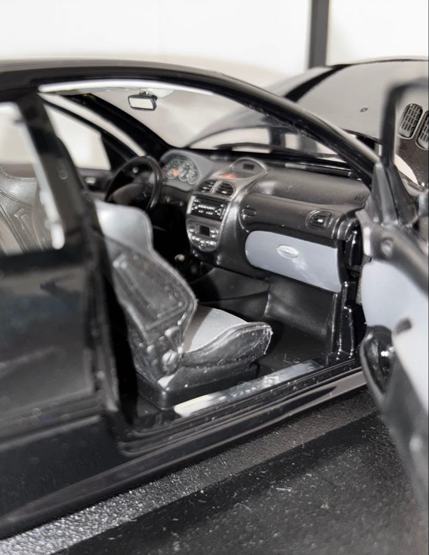 至高 1/18 ノレブ プジョー 206 RC 黒 絶版 16年物ワンオーナ箱有