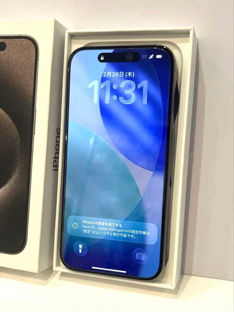 美品　iPhone 15 Pro 256G 89%バッテリー