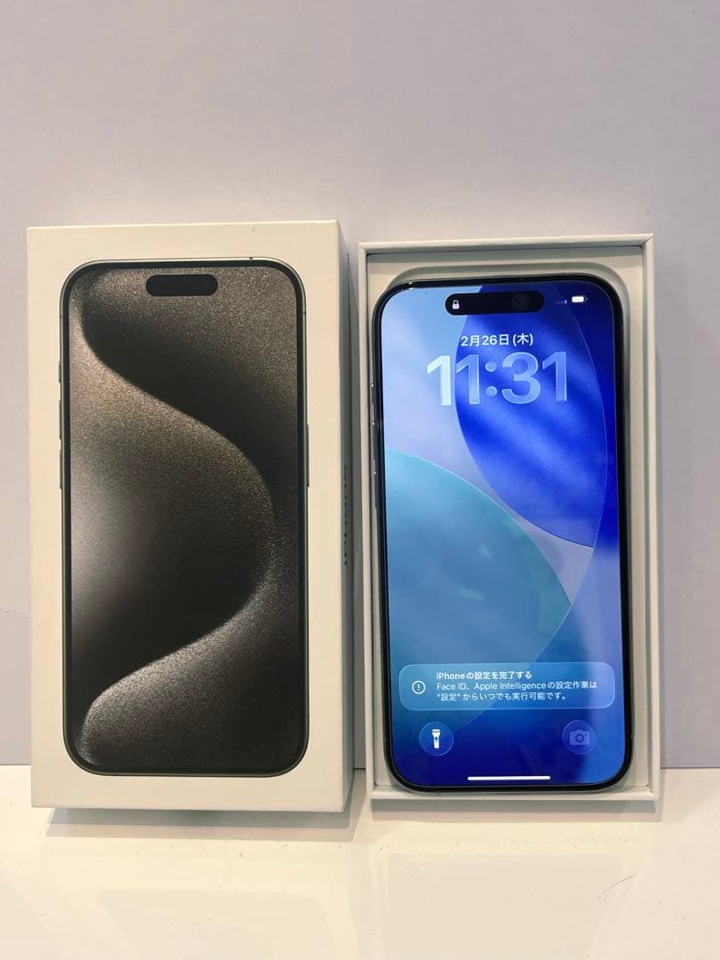 美品　iPhone 15 Pro 256G 89%バッテリー