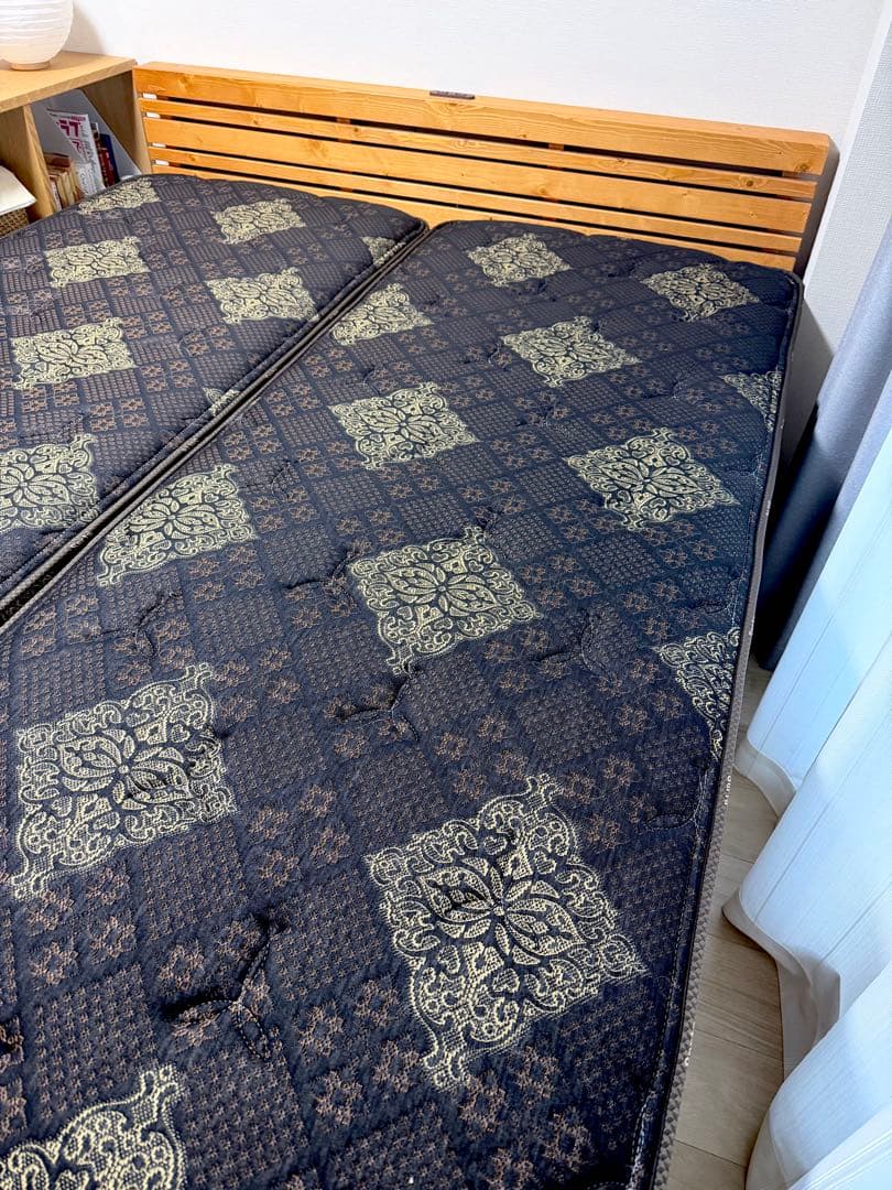 ①超美品 Serta マットレス US 1台 定価16万 2025年12月購入