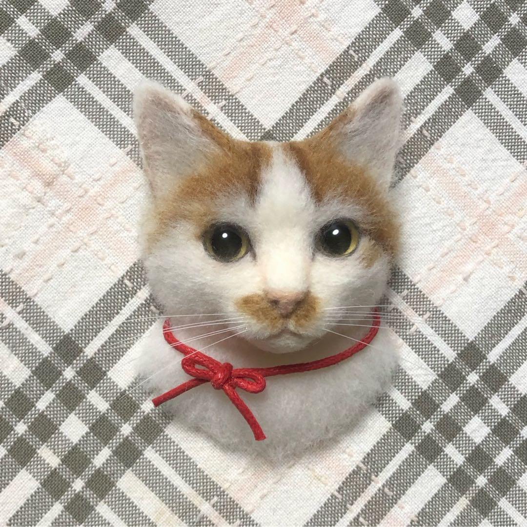 羊毛フェルト 猫 ハンドメイド みぃのみぃ