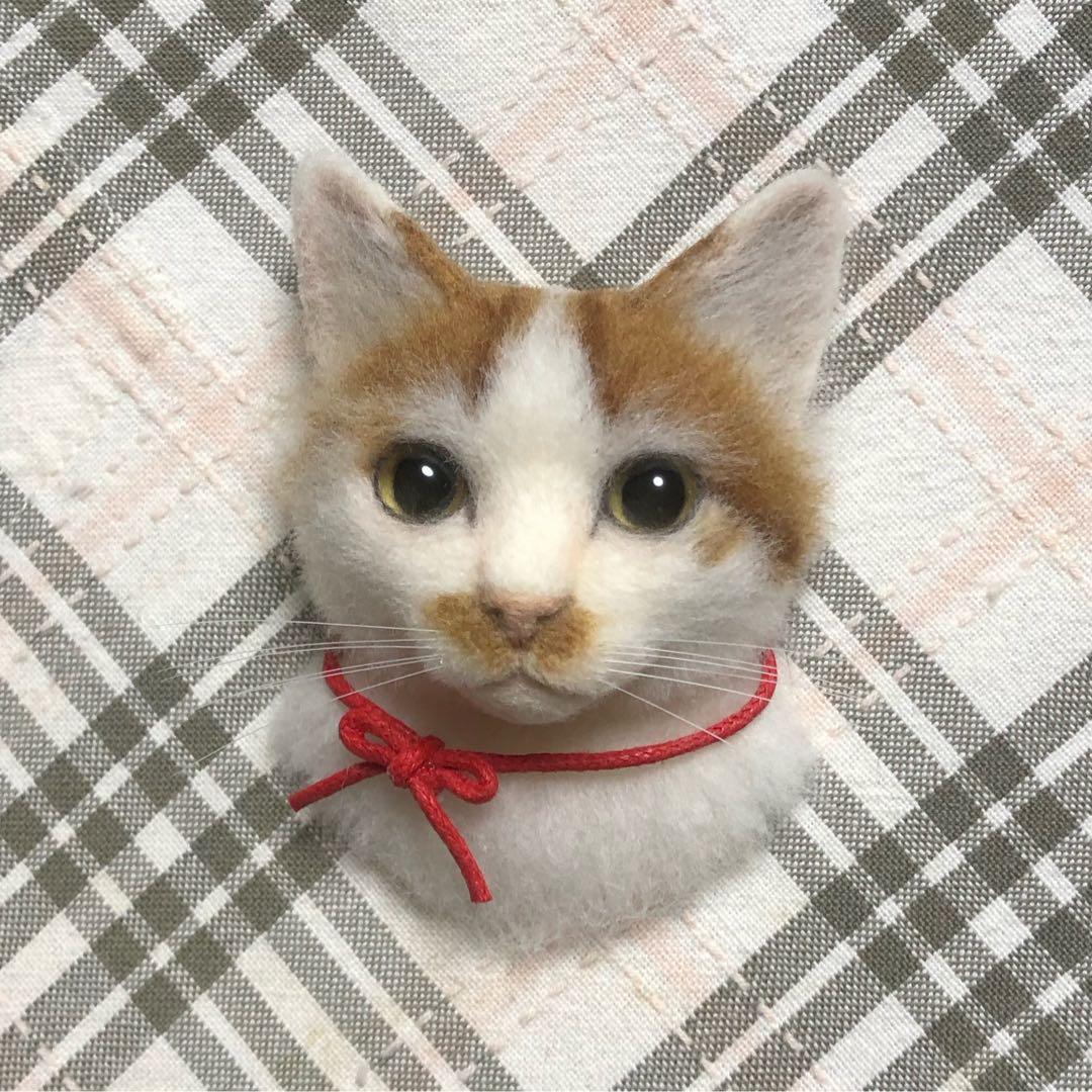 羊毛フェルト 猫 ハンドメイド みぃのみぃ