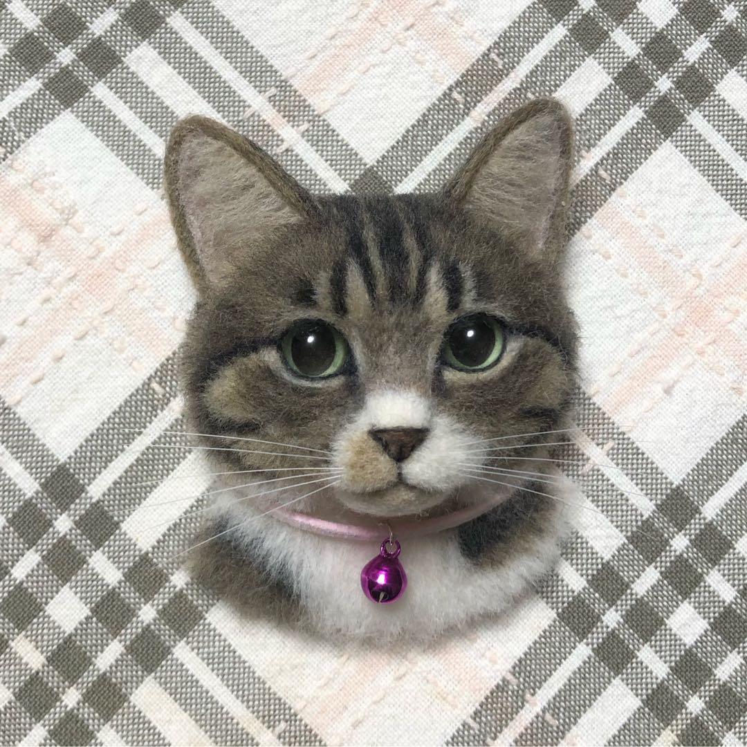 羊毛フェルト 猫 ハンドメイド みぃのみぃ