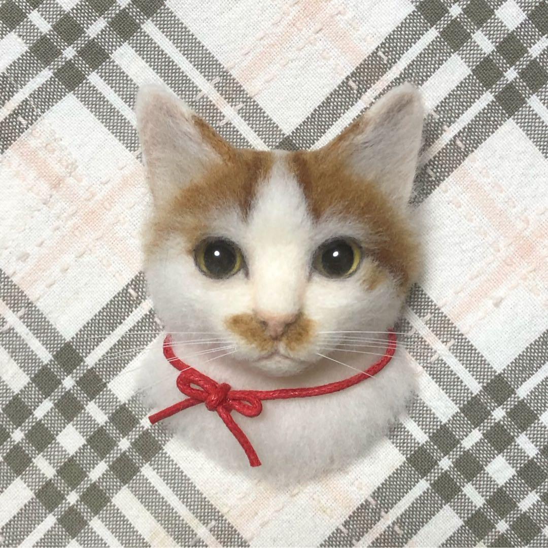 羊毛フェルト 猫 ハンドメイド みぃのみぃ