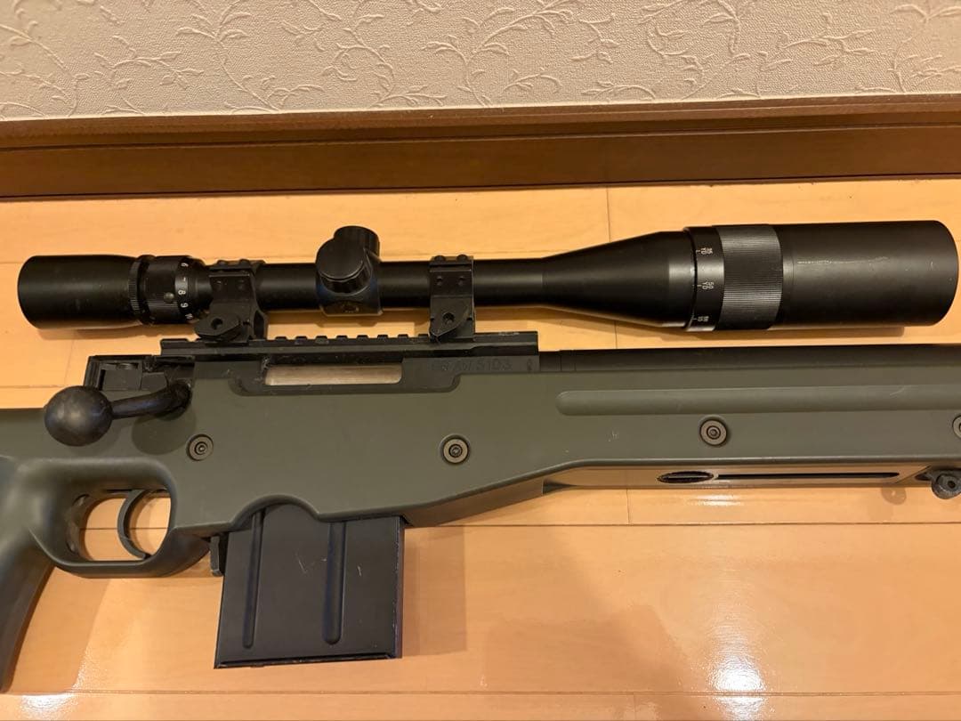 東京マルイ L96 AWS ODストック カーキ スコープ付き エアガン