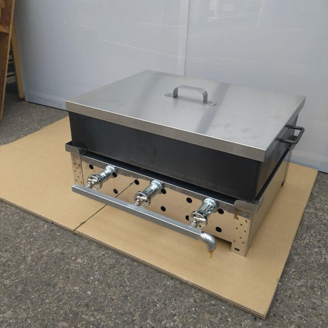 「石焼き芋」鉄板釜　さつまいも　独立開業　プロパンガス　グリドル マルシェ 農家