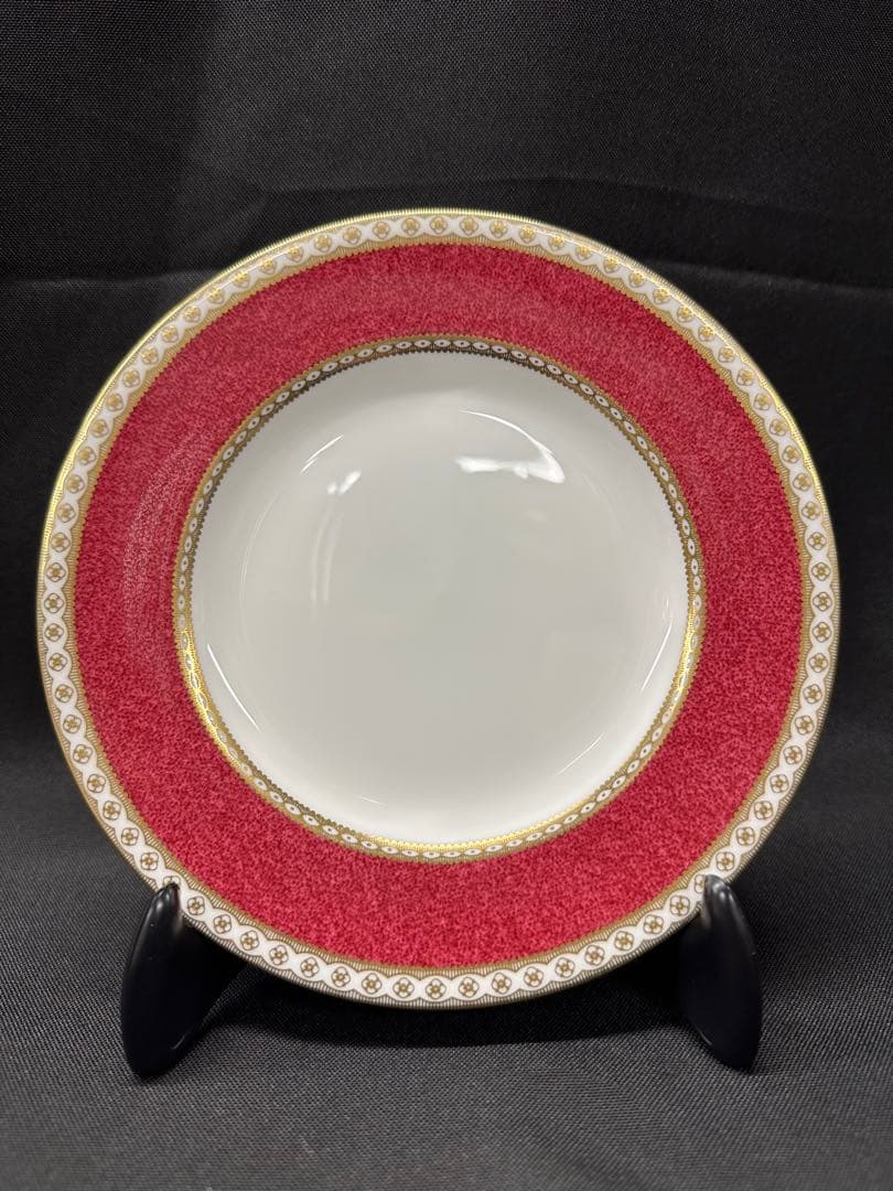 【使用美品】 ユーランダー　ルビー　プレート　17.5cm 2P