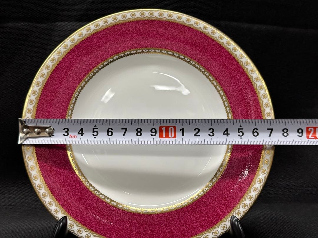 【使用美品】 ユーランダー　ルビー　プレート　17.5cm 2P