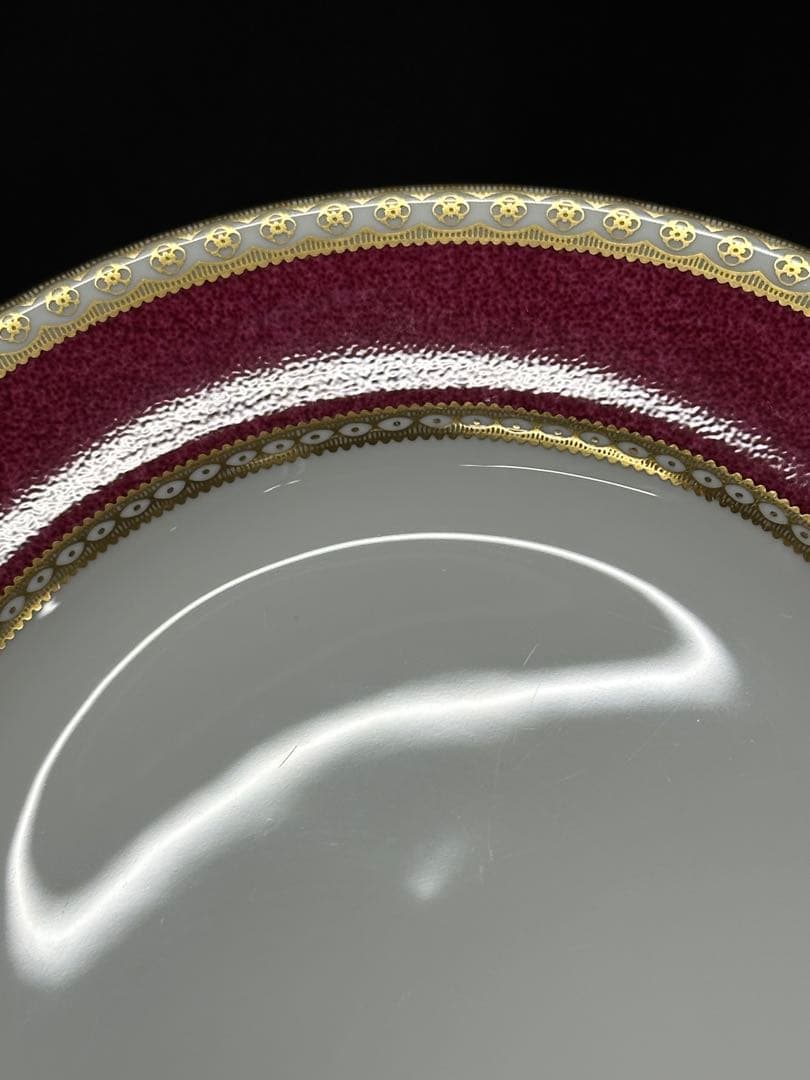 【使用美品】 ユーランダー　ルビー　プレート　17.5cm 2P