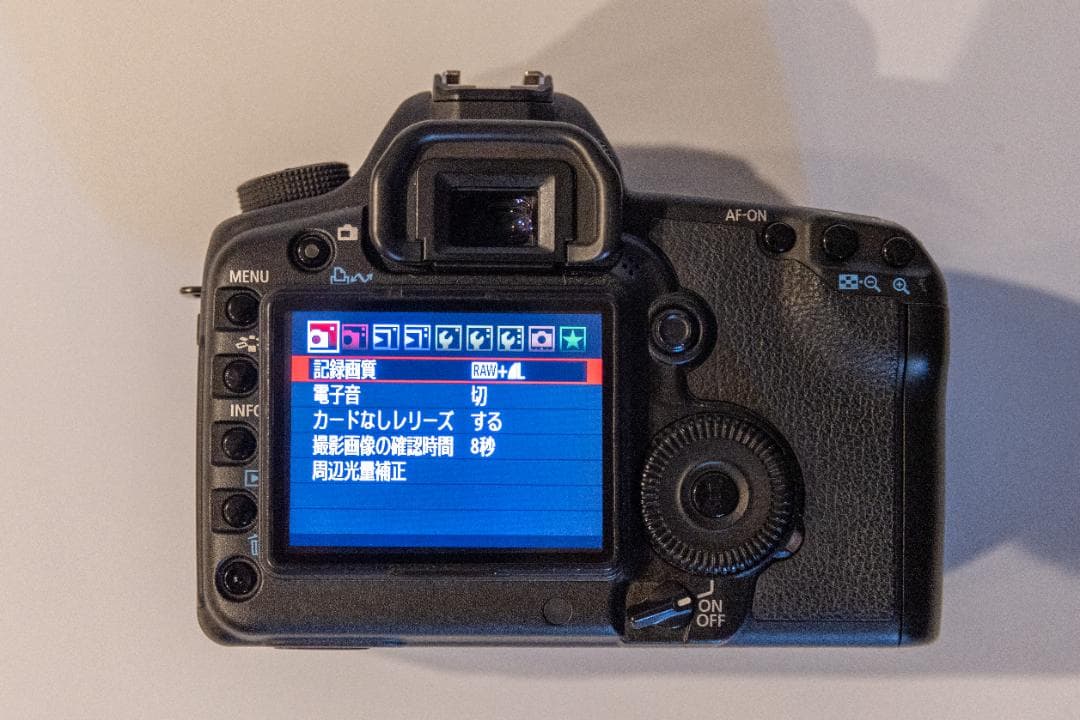 Canon EOS 5D Mark II、液晶保護カバー他