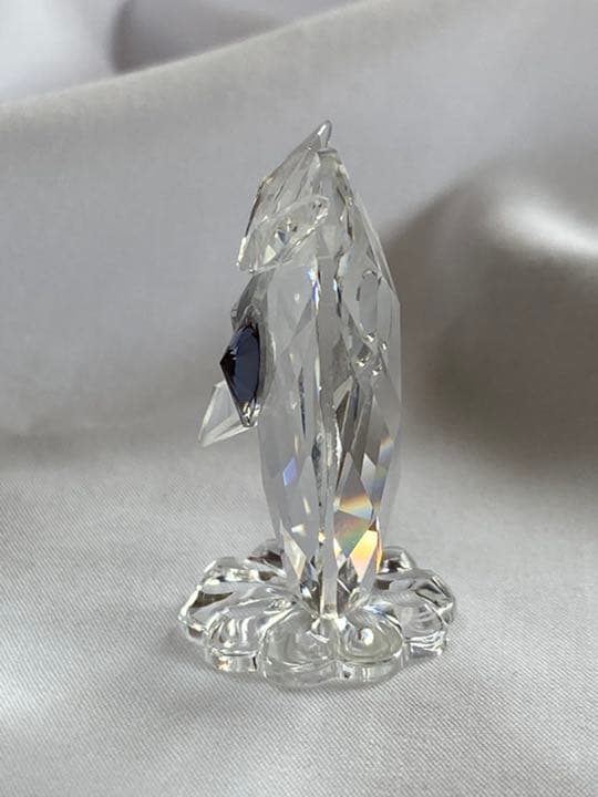 スワロフスキー　レア　2011年廃盤品　置物　ふくろう　クリスタル　ガラス