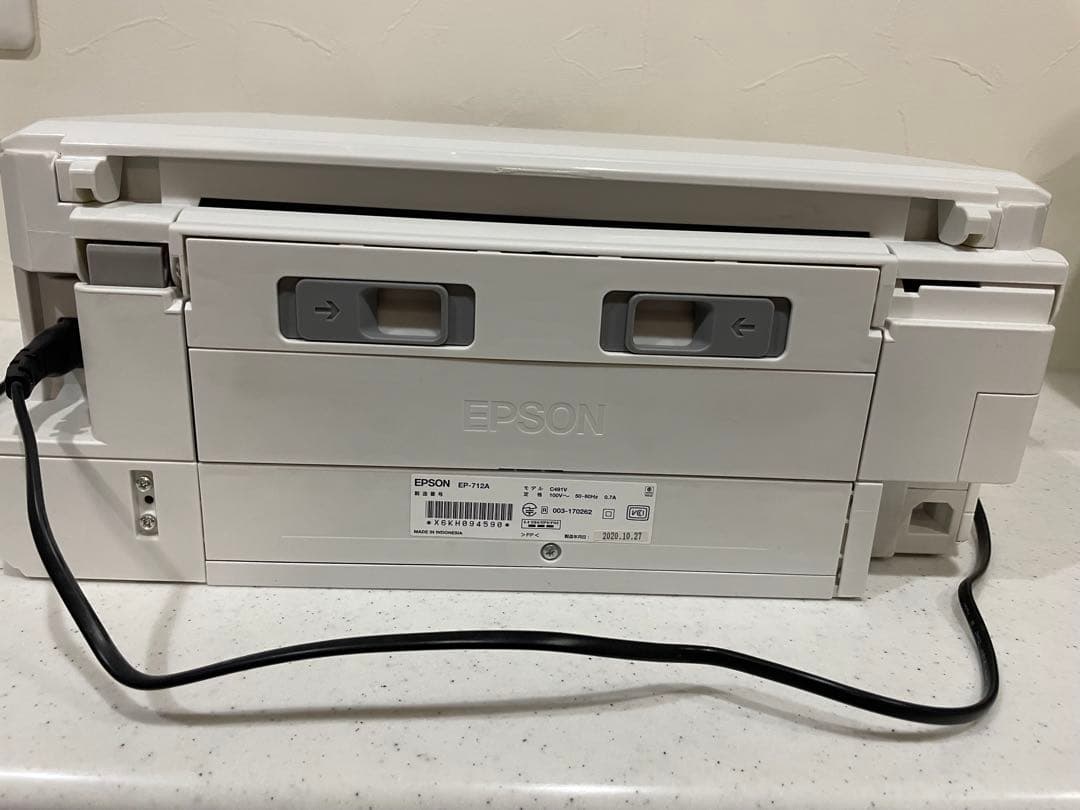 ジャンク品　EPSON EP-712A インクジェットプリンター