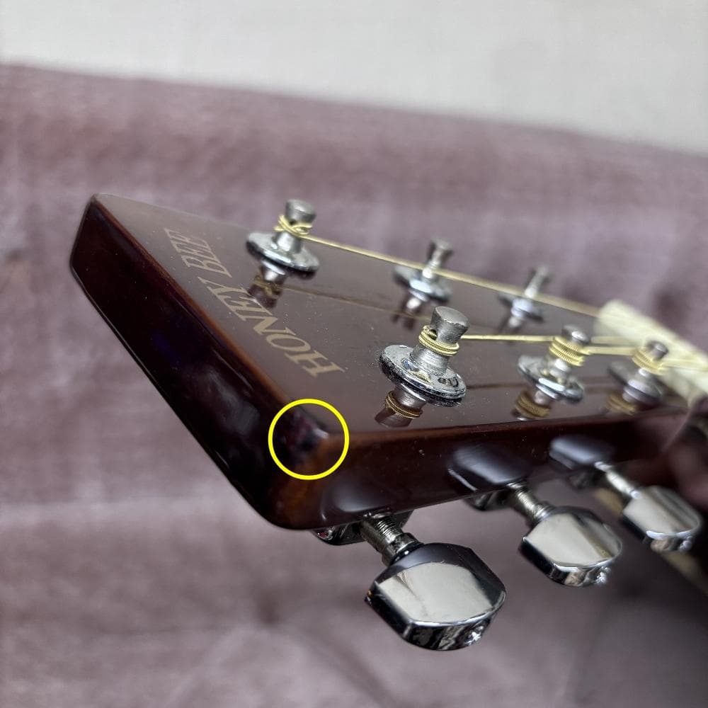 Honey Bee アコースティックギター F-15/N (ケースなし・現状品)