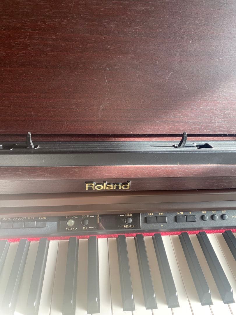 Rolandデジタルピアノ88鍵盤 ダークブラウン08年製(送料12000円)