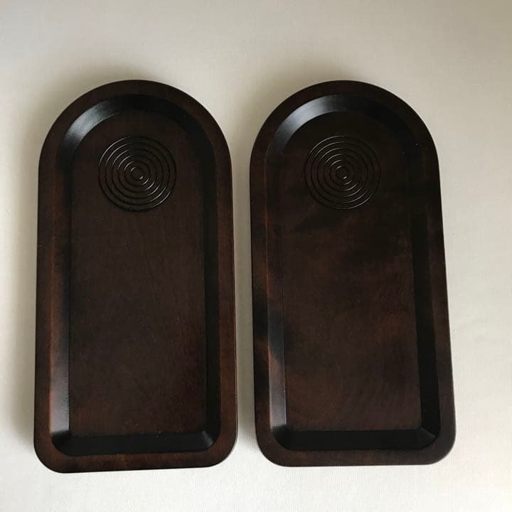 【新品未使用】【高級一枚板】晩酌トレイ スナックセット　2点まとめ売り