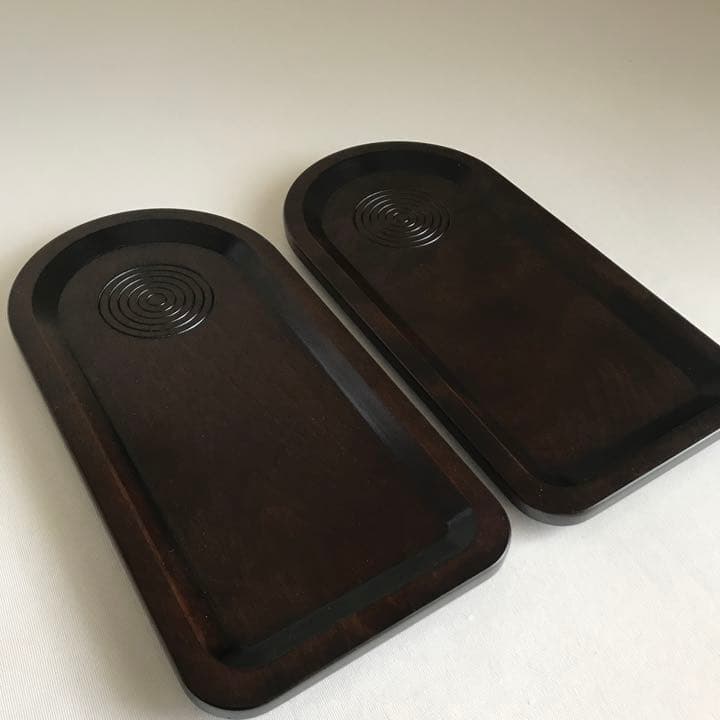 【新品未使用】【高級一枚板】晩酌トレイ スナックセット　2点まとめ売り