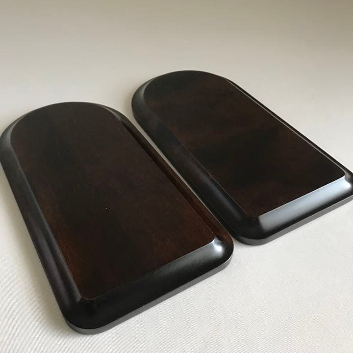 【新品未使用】【高級一枚板】晩酌トレイ スナックセット　2点まとめ売り