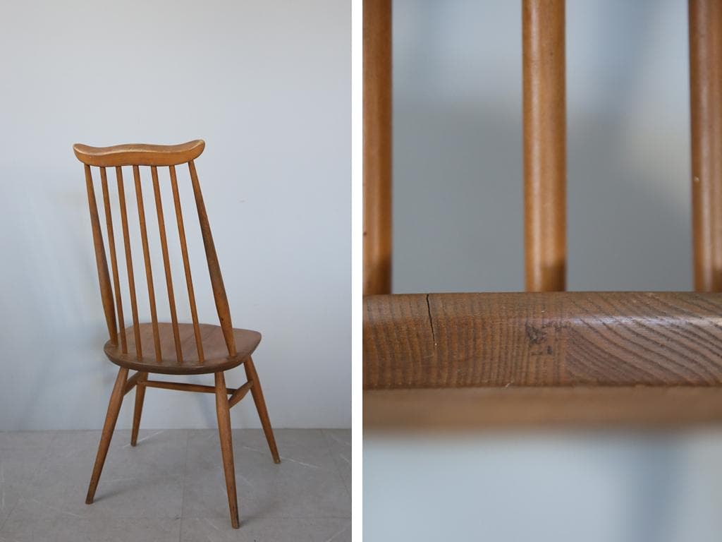 英国アンティークERCOLアーコールゴールドスミスチェア/イス(92-262-2