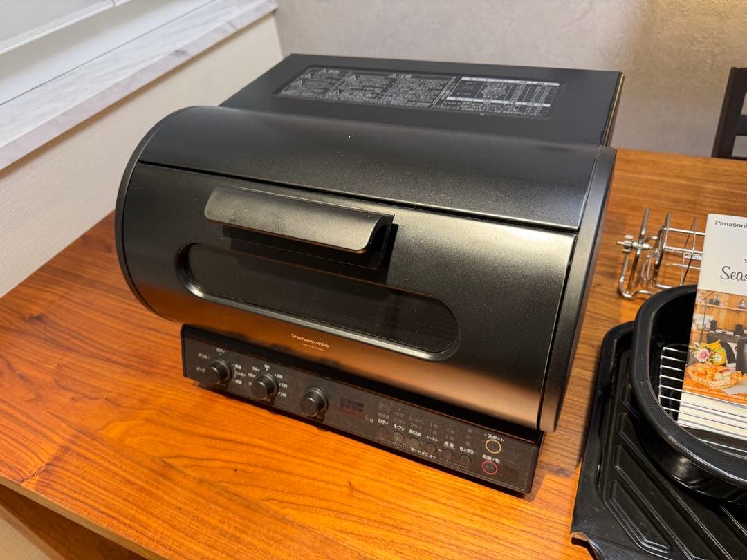 パナソニック ロティサリーグリル&スモーク ブラック　NB-RDX100