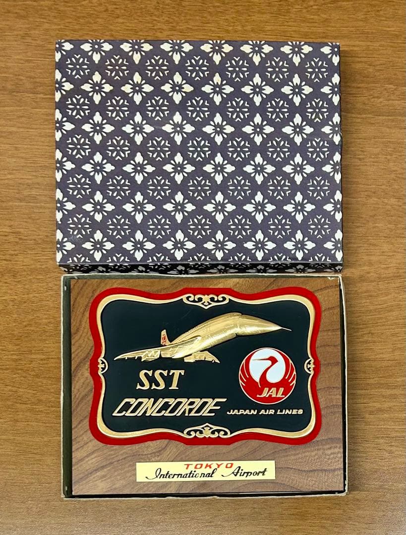 k1000 SST CONCORDE コンコルド記念盾 日本航空 JAL