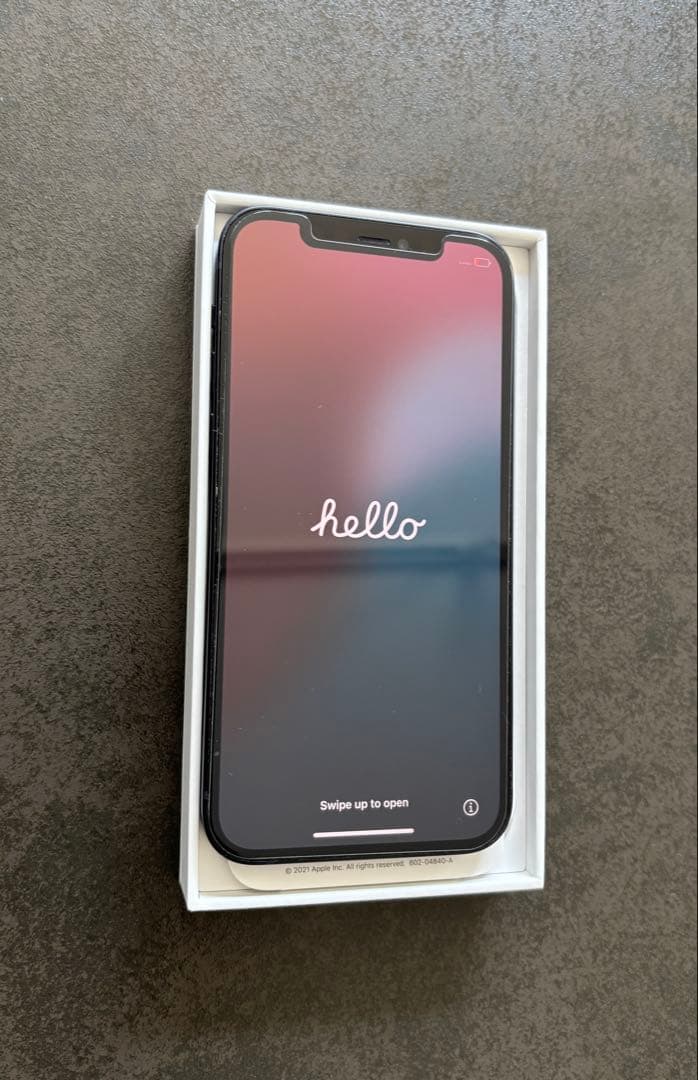 iPhone12 中古128GB ブラック　simフリー