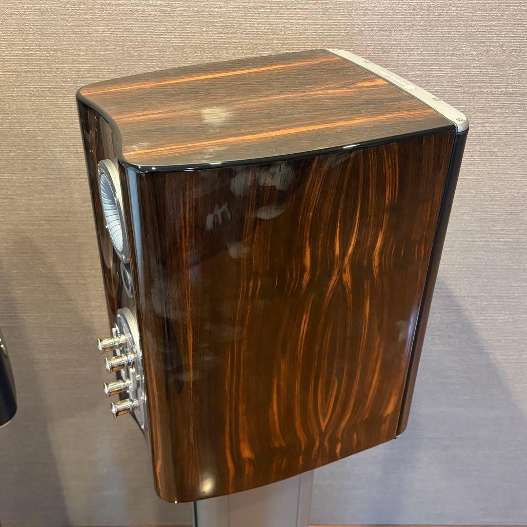 ②右側 MONITOR AUDIO スピーカー PL100 専用スタンドセット