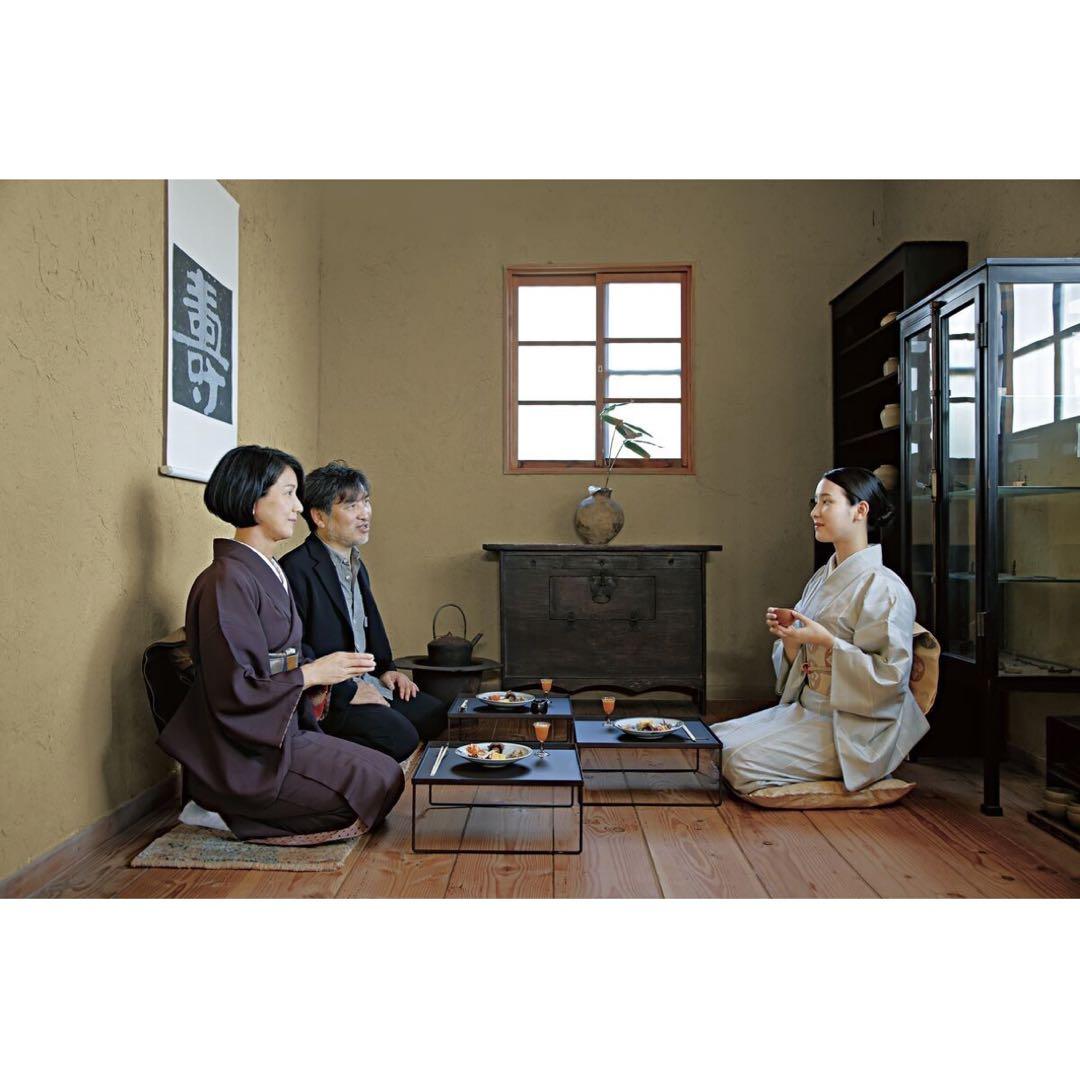 内田鋼一 鉄錆膳 大 座卓 ちゃぶ台 アーツ＆サイエンス