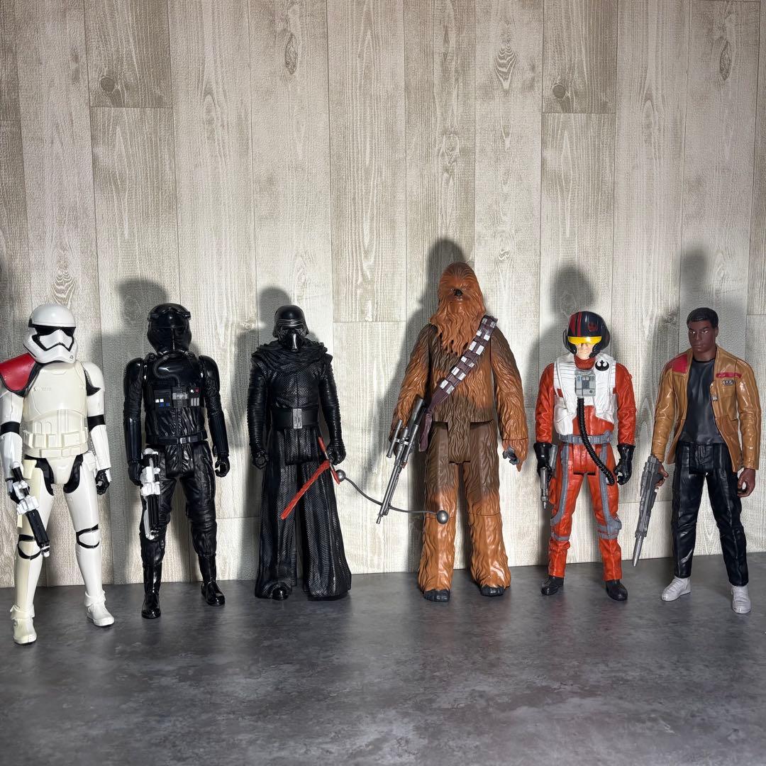 スター・ウォーズ アクションフィギュア 6体セット ダイナミック一体30cm