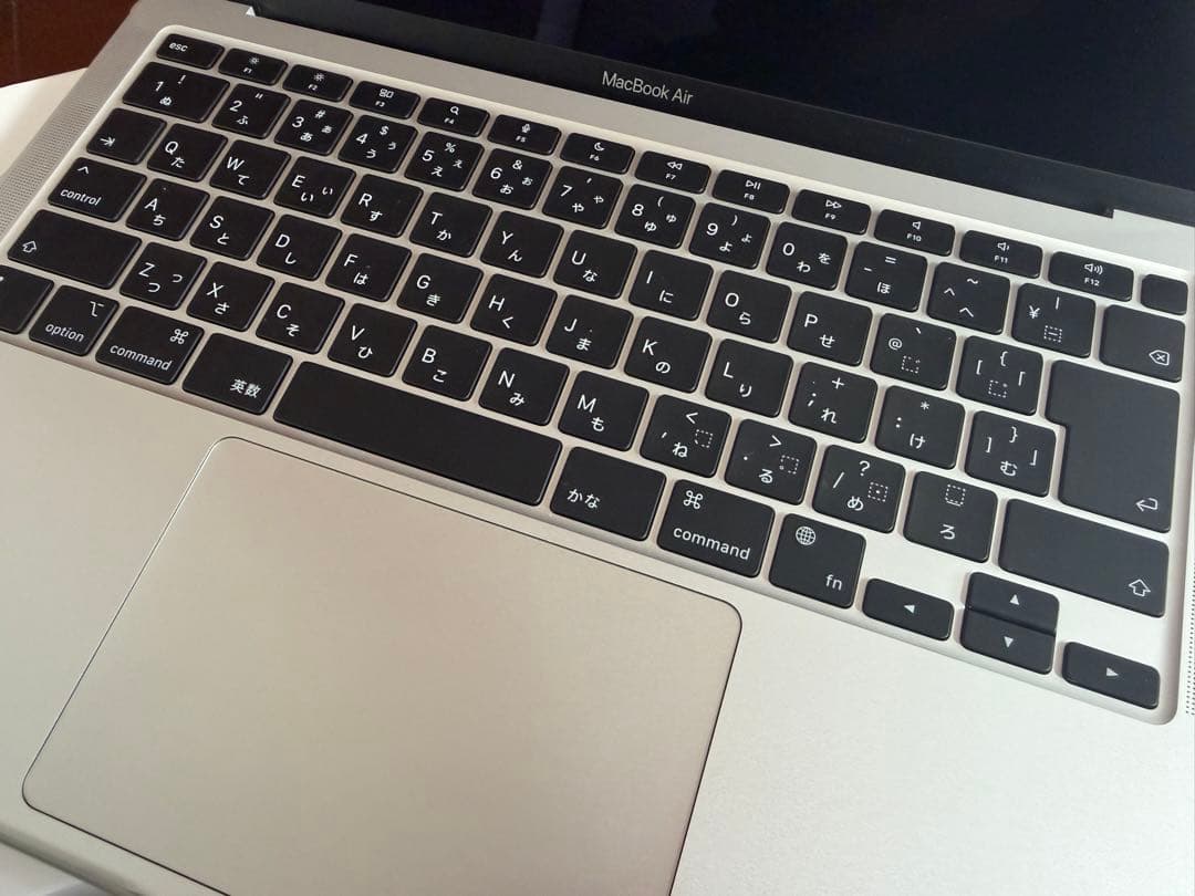 美品 M1 MacBook Air シルバー Apple Care有