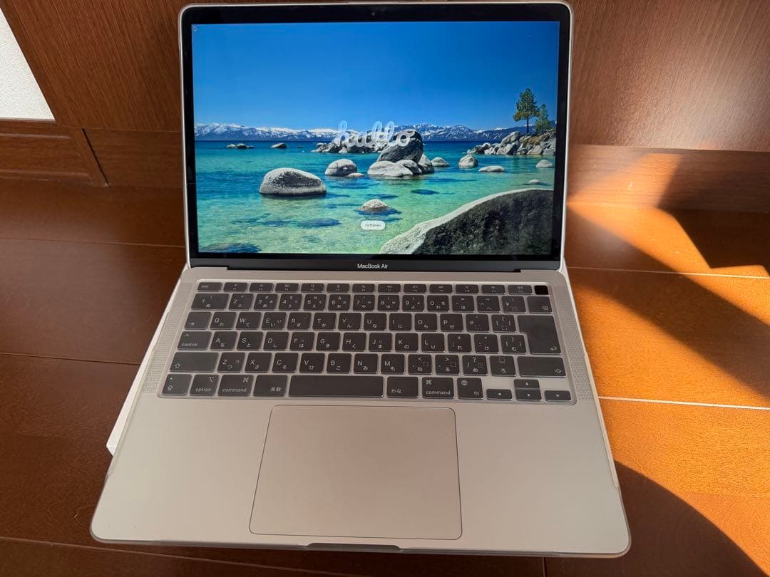美品 M1 MacBook Air シルバー Apple Care有