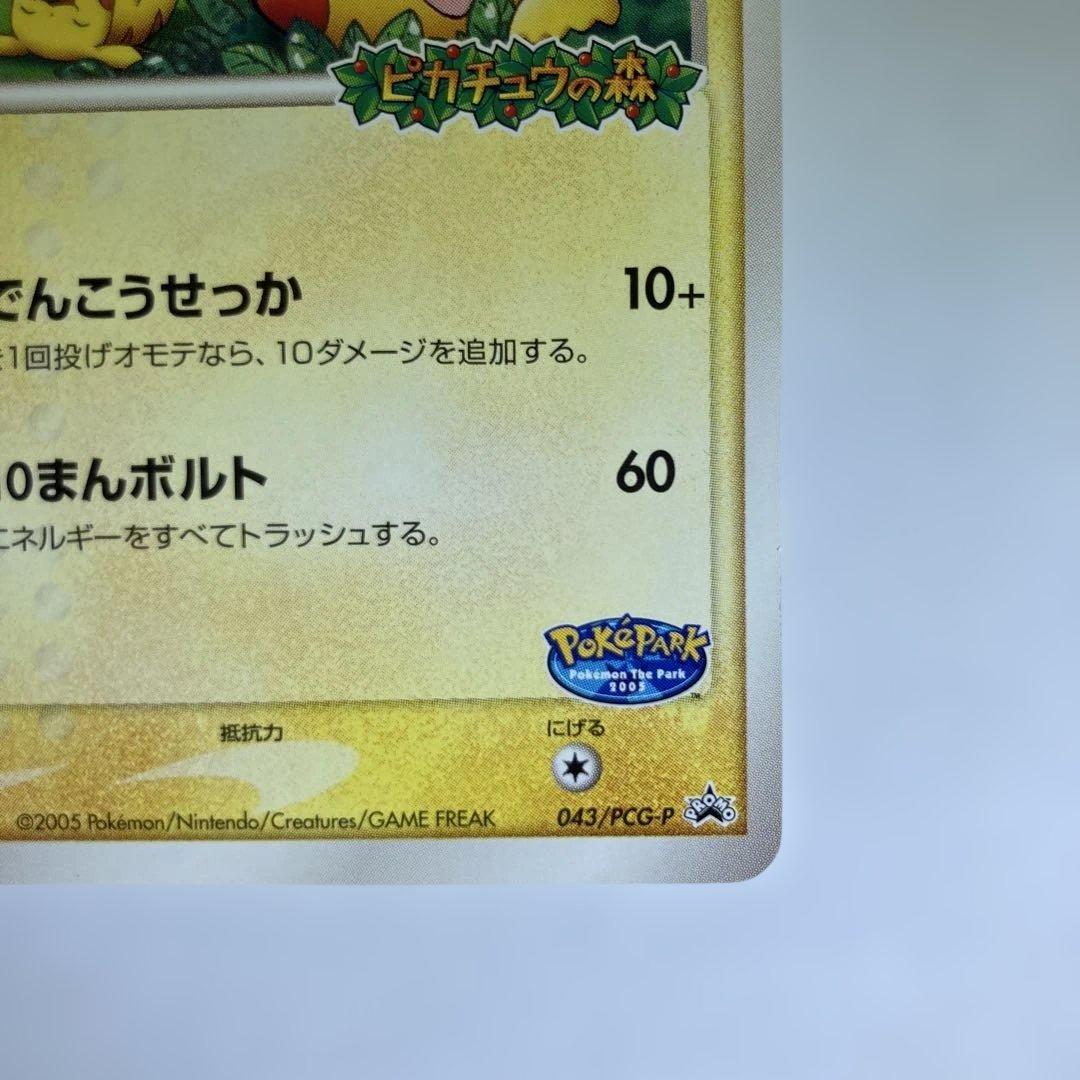 ポケパークのピカチュウ 043/PCG-P プロモーションカード ピカチュウの森