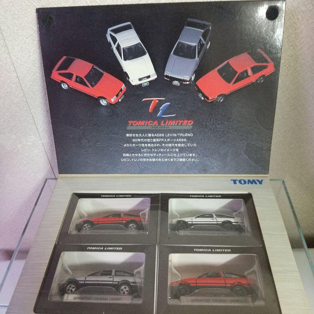 トミ― トミカリミテッド トヨタAE86 レビン／トレノ 4台セット