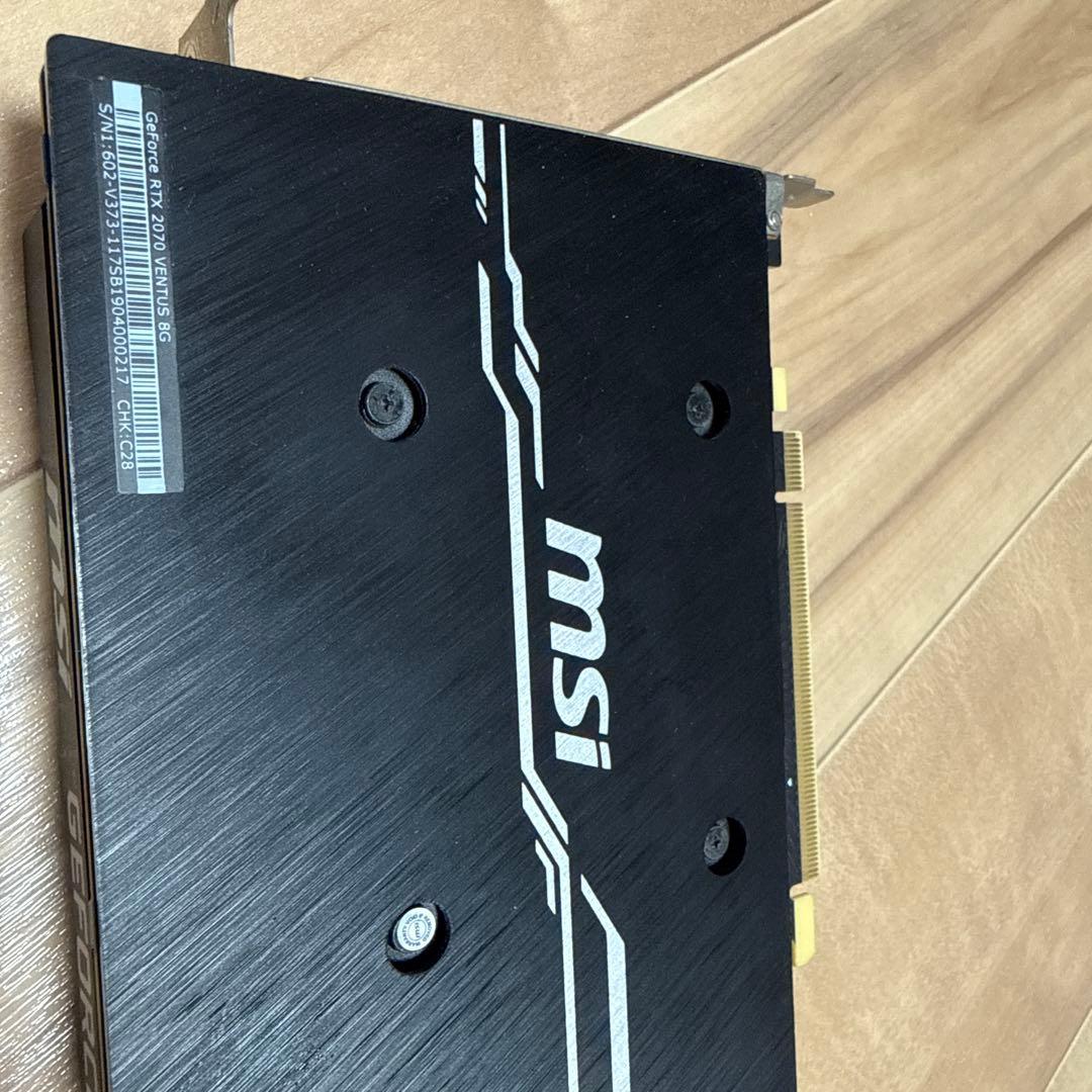 グラフィックボード・グラボ・ビデオカード MSI GeForce RTX 2070 VENTUS 8G