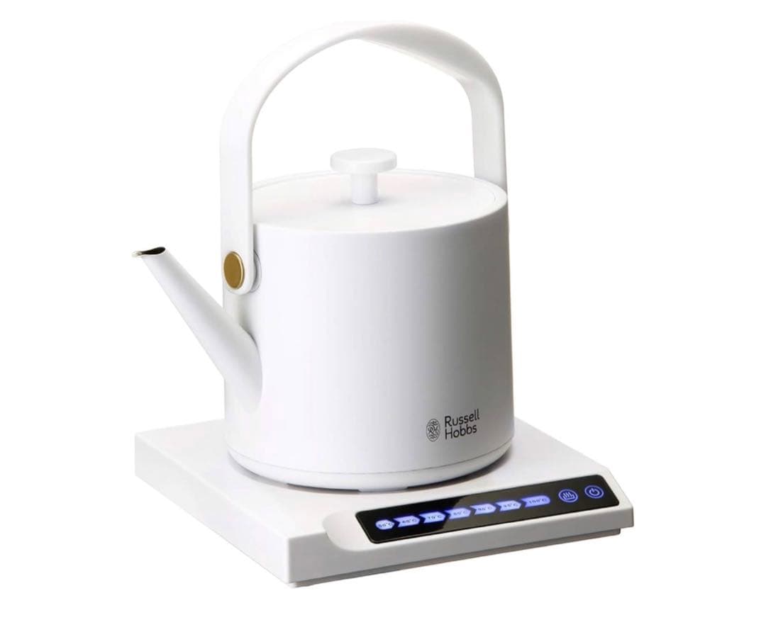 Russell Hobbs 電気ケトル 7106JP-WH ホワイト