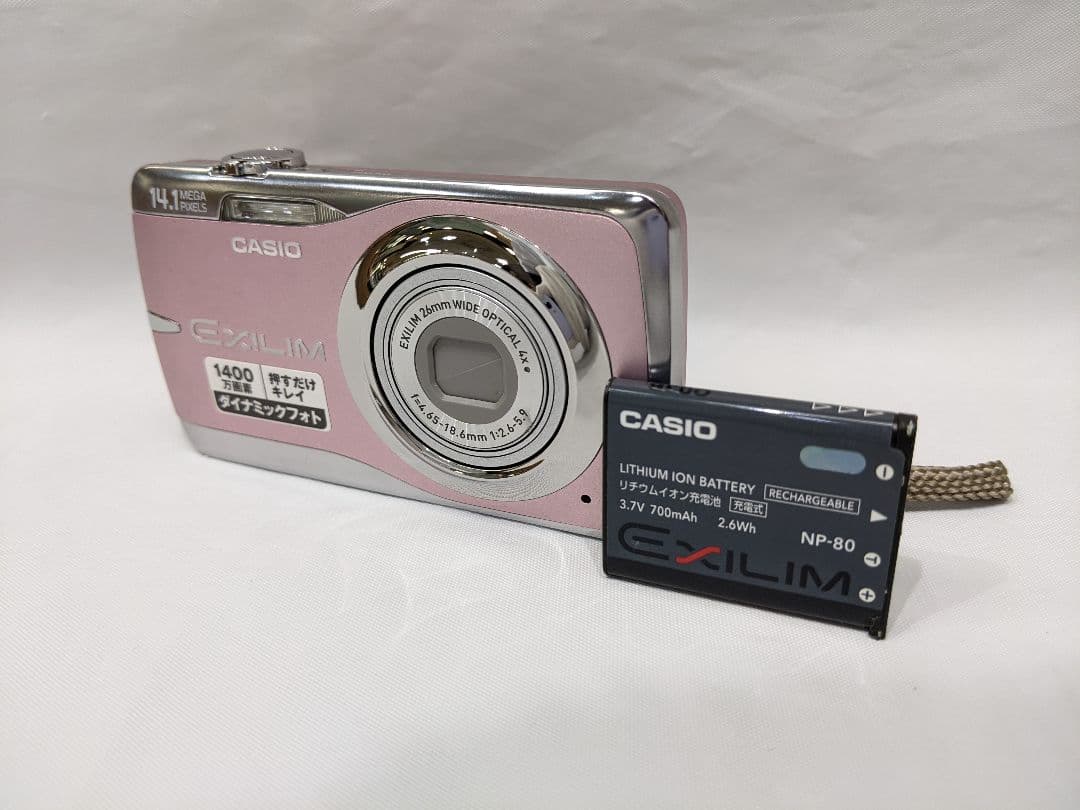通電未確認品 CASIO EXILIM 14.1メガピクセル コンパクトデジカメ