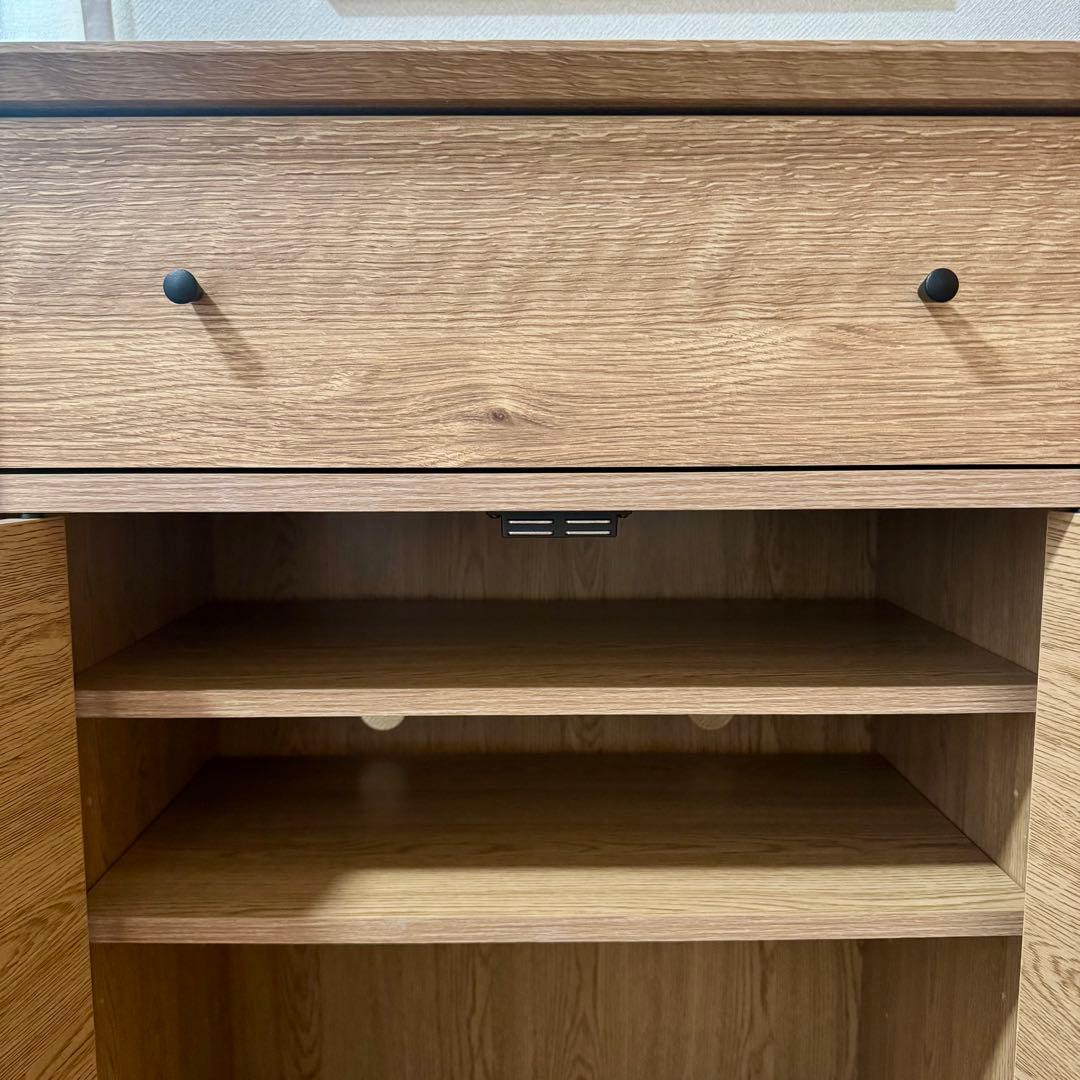 【くるっぽ】LOWYA ロウヤ キャビネット チェスト サイドボード 収納