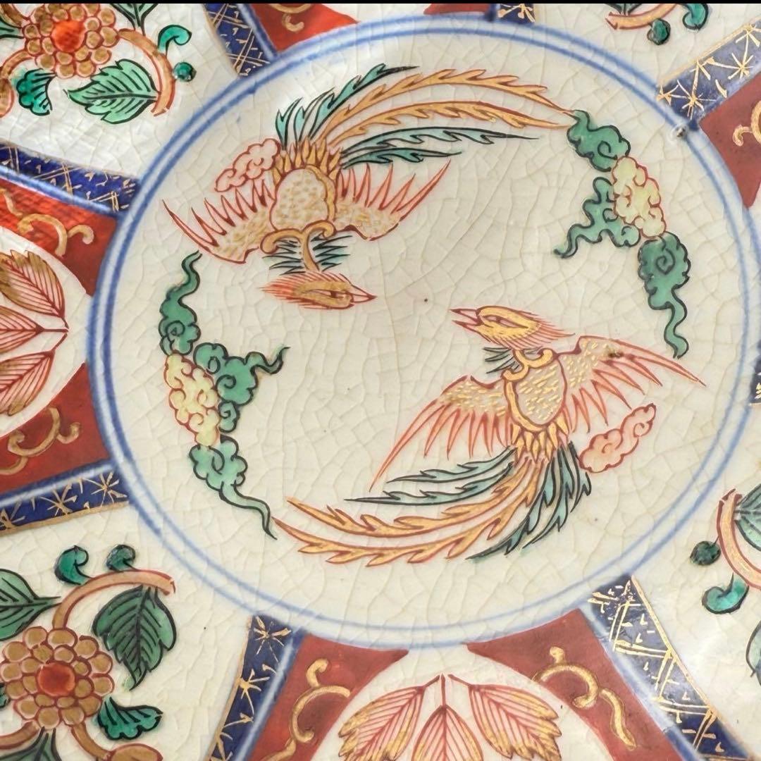 Y様のお皿です‼️『桐花鳳凰文様』切支丹皿松梅桐菊8客➕1木箱入り