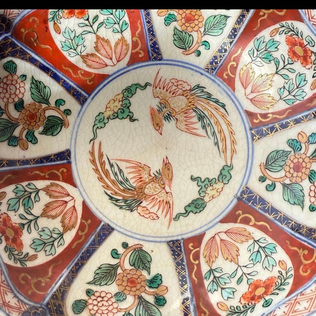 Y様のお皿です‼️『桐花鳳凰文様』切支丹皿松梅桐菊8客➕1木箱入り
