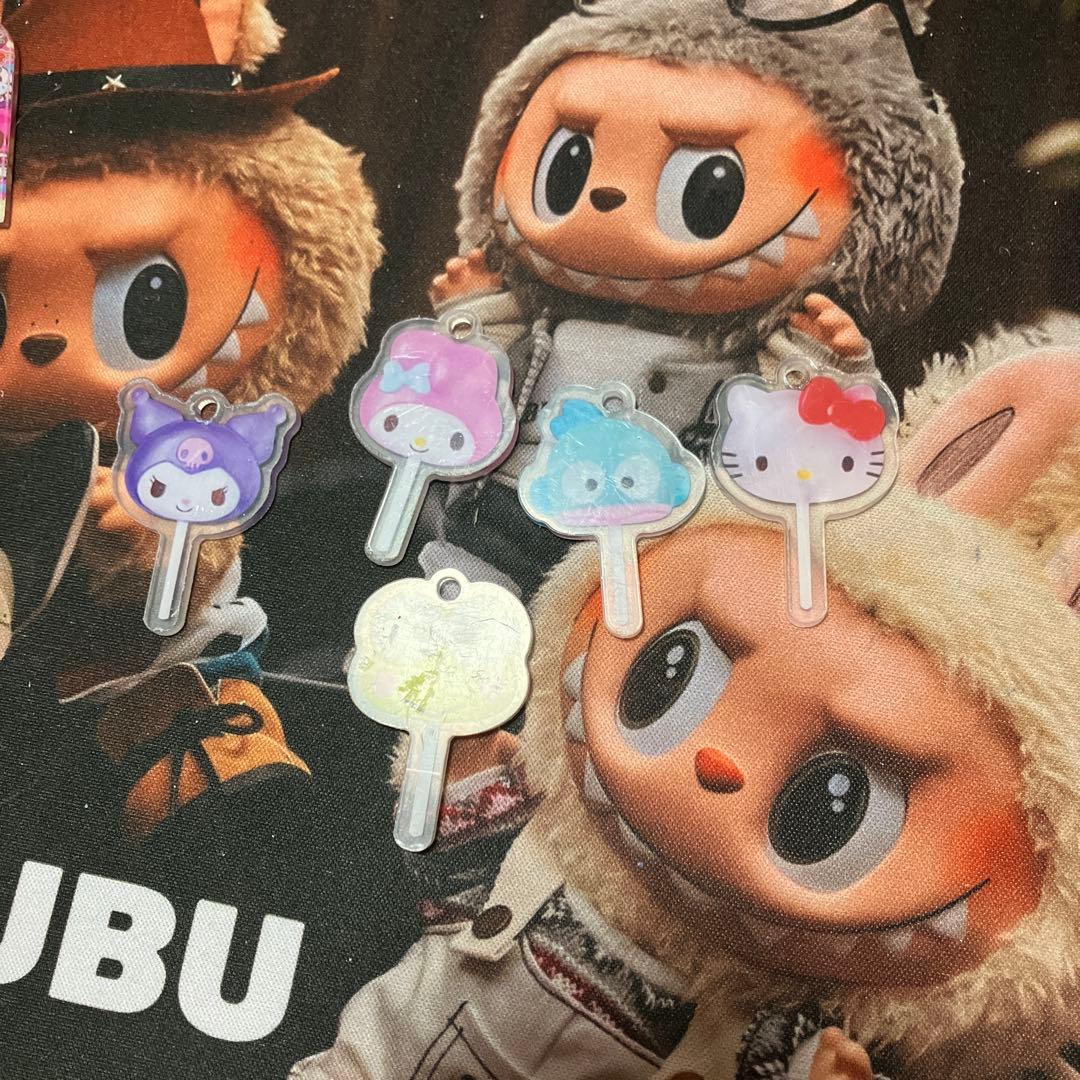 アクリルプレート チャーム ビーズ デコパ