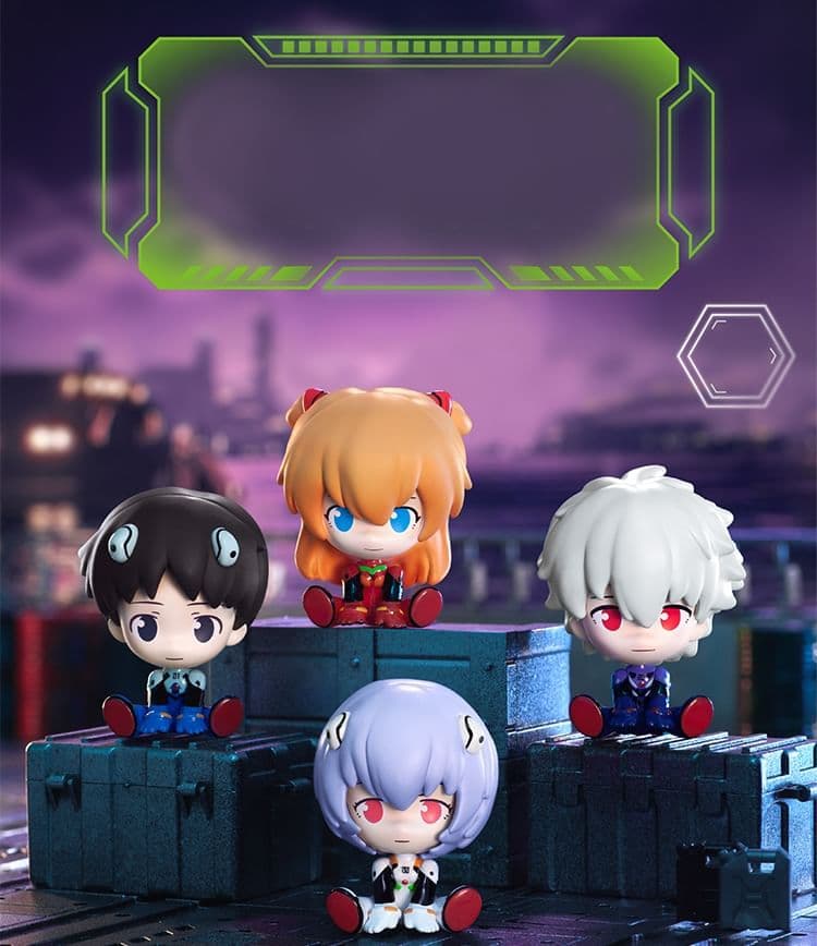 TOPTOY エヴァンゲリオン デフォルメ座像フィギュア 1BOX（各8種）