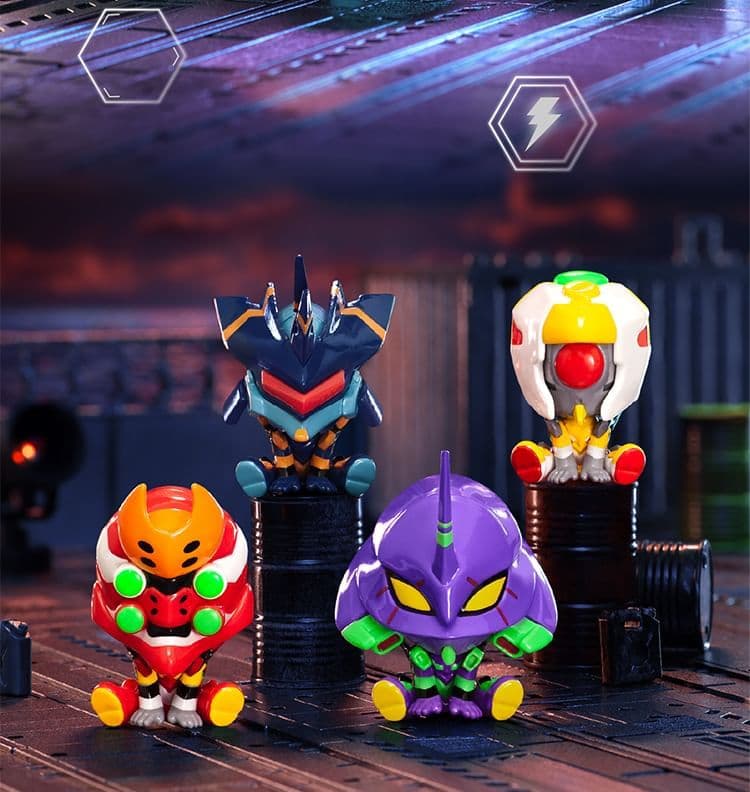 TOPTOY エヴァンゲリオン デフォルメ座像フィギュア 1BOX（各8種）