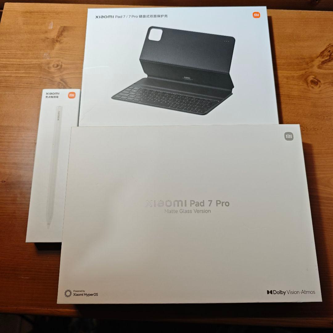 Xiaomi Pad 7 Pro 512GBモデル　国内正規品