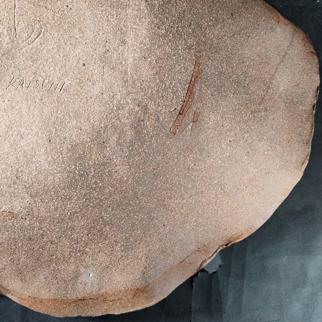 C13-3/新宮克美作/大皿/共箱/共箱/盛皿/額皿/懐石料理/懐石道具