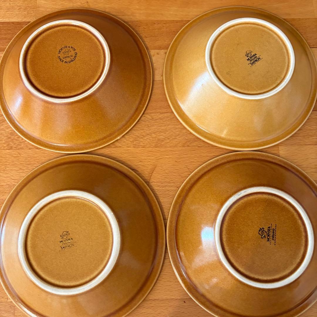 イギリスヴィンテージ ホーンジーhornsea シリアルボウル4個セット