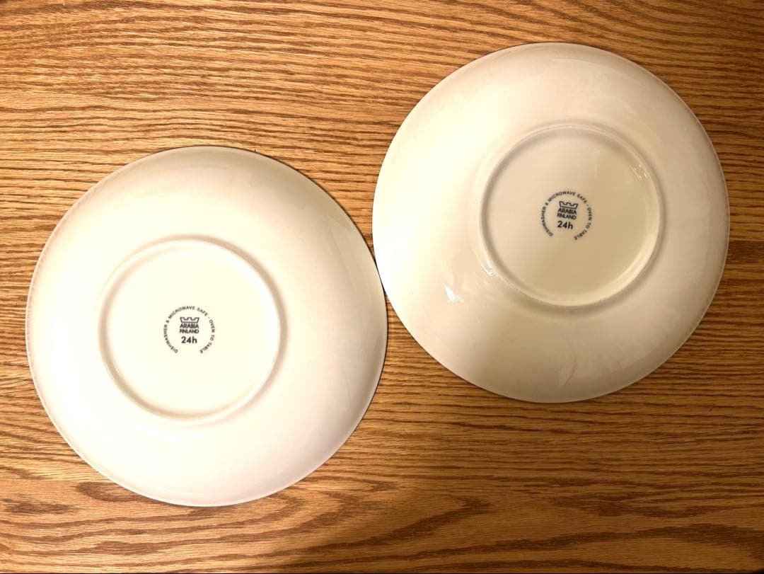 アラビア24h Avec アベックパスタプレート24cm 2枚セット