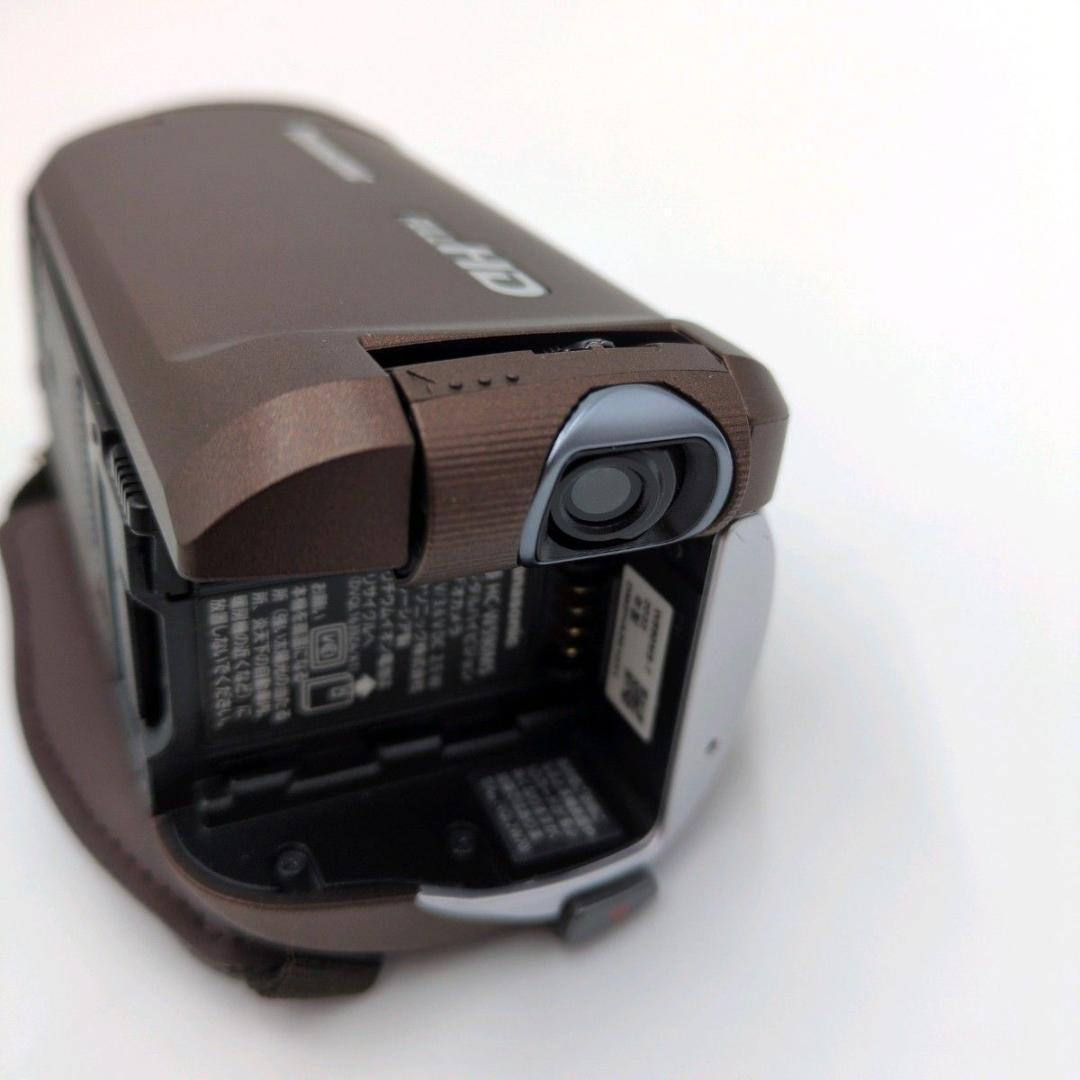 未使用級 Panasonic HC-W590MS ブラウン ビデオカメラ HD