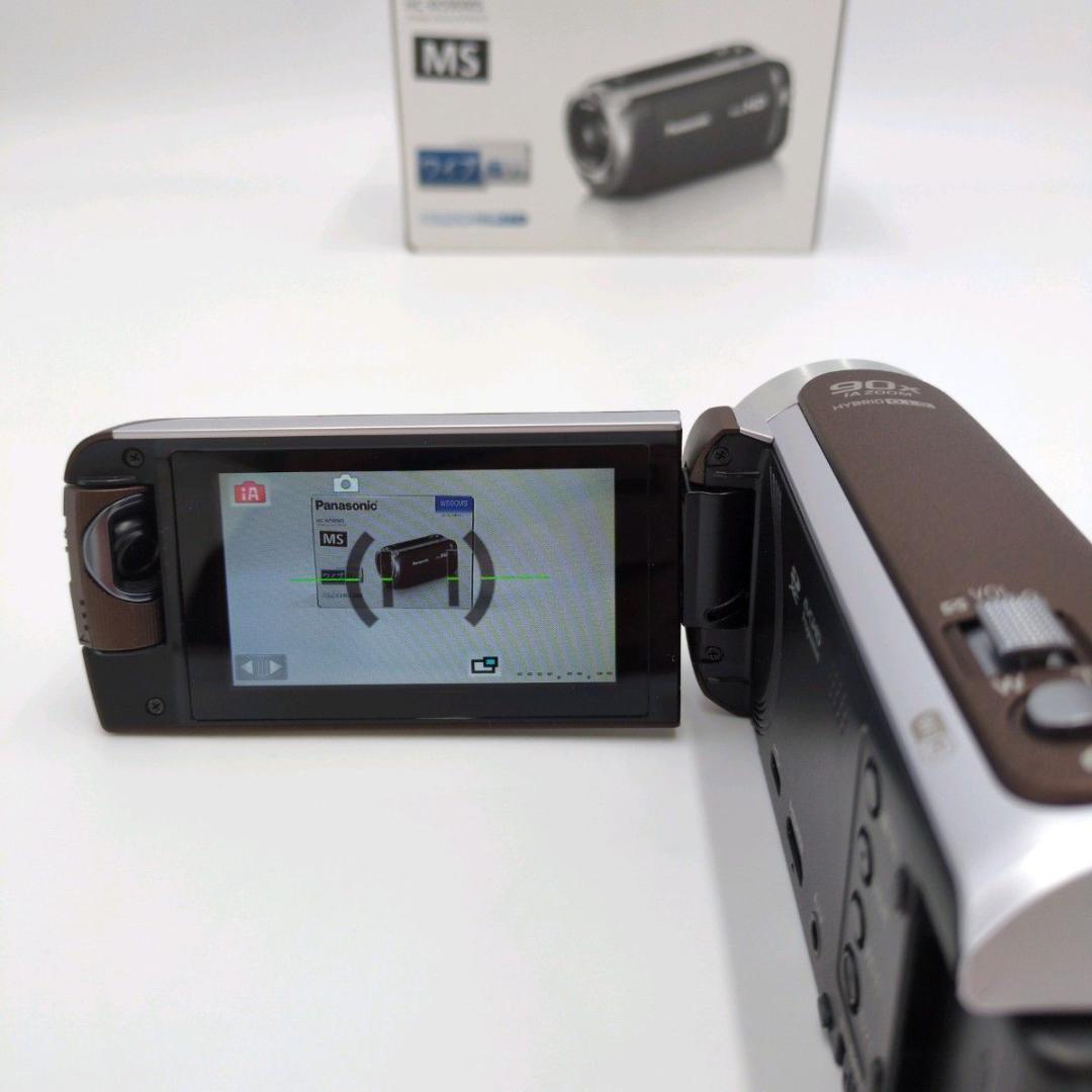 未使用級 Panasonic HC-W590MS ブラウン ビデオカメラ HD